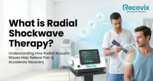 What is Radial Shockwave Therapy? Professional radial shockwave physiotherapy machine
